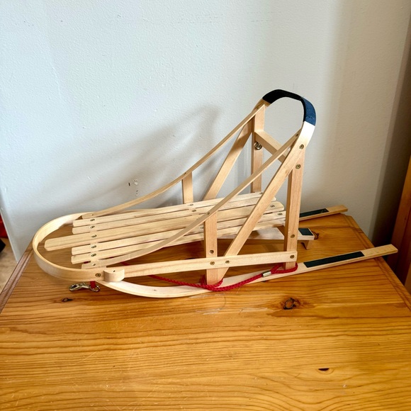 American Girl Bred to Sled, Sled Ahead Set - Sleigh, Red Winter, Husky Dog Snow - Picture 2 of 13